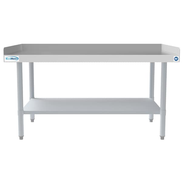 Koolmore 16 Gauge Stainless Steel Commercial Equipment Stand - 30 x 48 Heavy Duty Griddle Stand w/Undershelf EQT-163048 - main